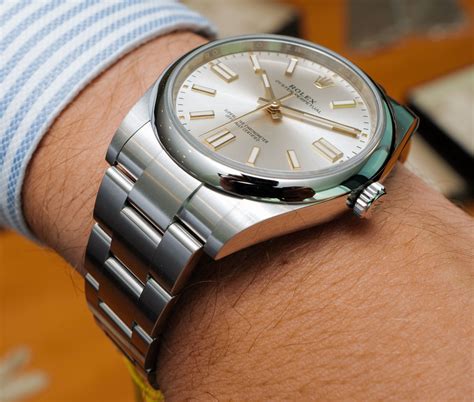 rolex oyster steel perpetual 41.